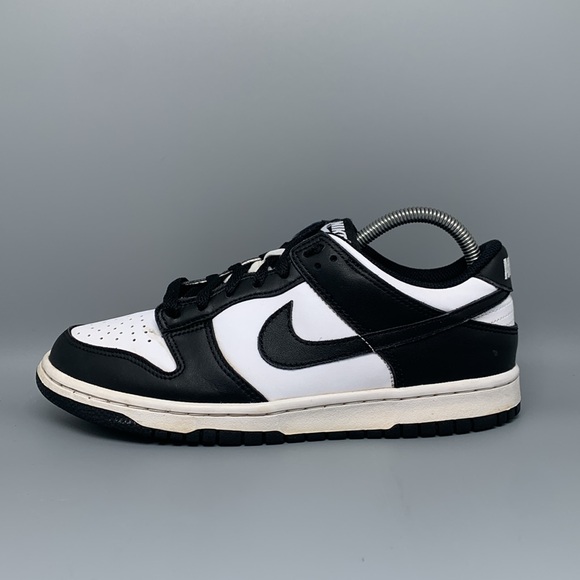 Nike Dunk Low Retro Panda Shoes CW1590-100 Youth Sz 7 Women's Sz 8.5 - Picture 8 of 10